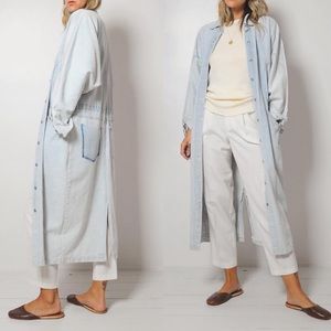 Vintage Oversized Denim Duster